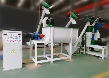 Flat Die 1t/H Feed Pellet Production Line Livestock Poultry Food